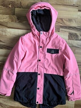 Ripzone Pink and Black Ski/Snowboard kids/youth Jacket